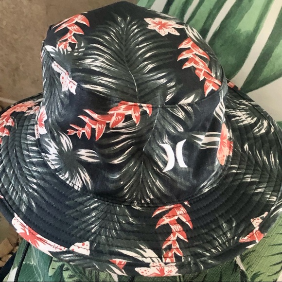 NWT Unisex Hurley Fishing Surfing Beach Bucket Hat - Picture 2 of 6